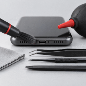 Limpieza del conector de carga iPhone XS