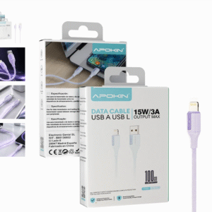 Cable USB-A a Lightning de 1 metro y 15 W
