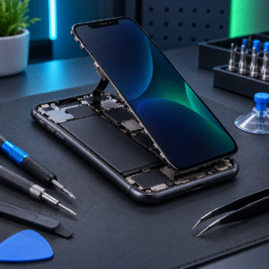 Cambio de pantalla iPhone 11 en The Phone Clinic Monzón